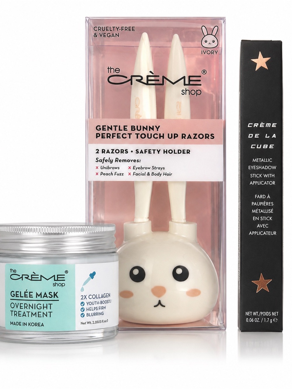 The Crème Shop Beauty Bundle – 3 Pieces | Brand New